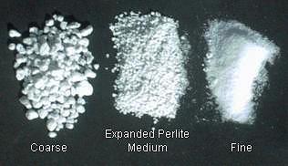 Expanded Perlite - Course, Medium, & Fine